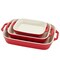 STAUB Ceramic 3-pc Rectangular Baking Dish Set